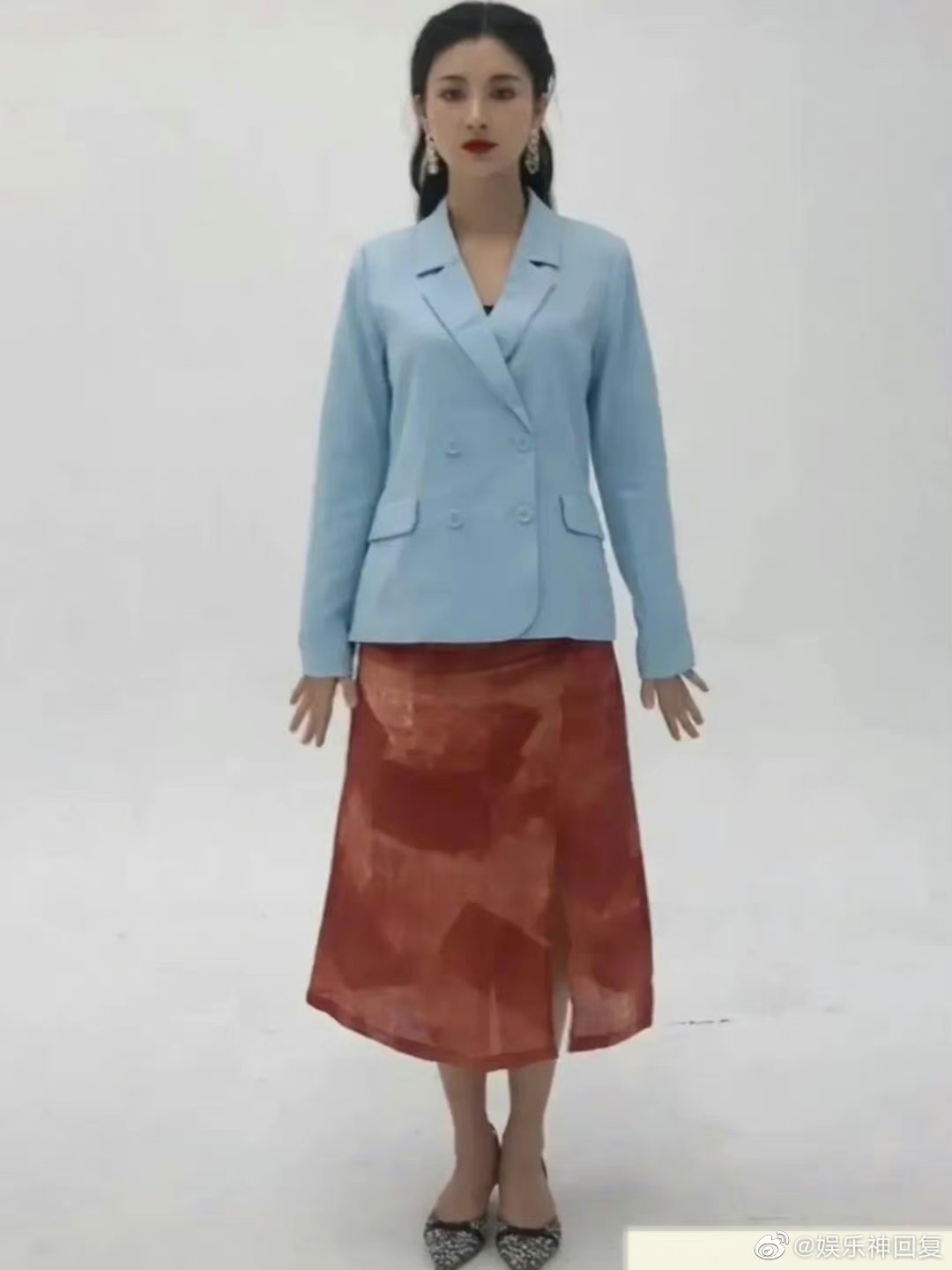 斕曦私下穿搭。