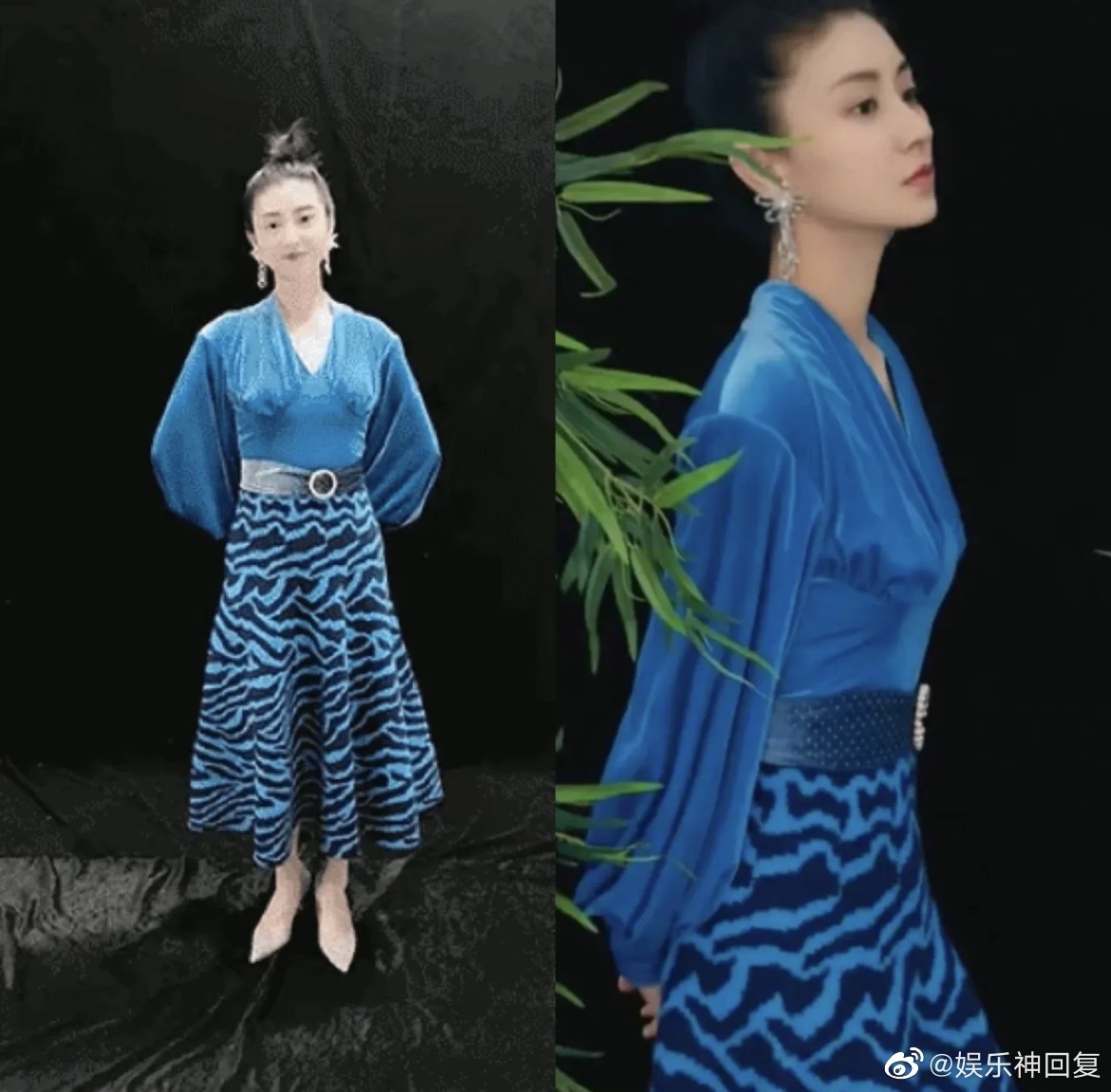 斕曦私下穿搭。