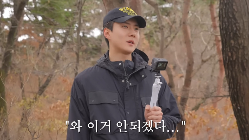 世勳登山短片在他入伍當天釋出。