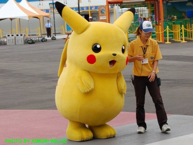 皮卡丘精神超級好！