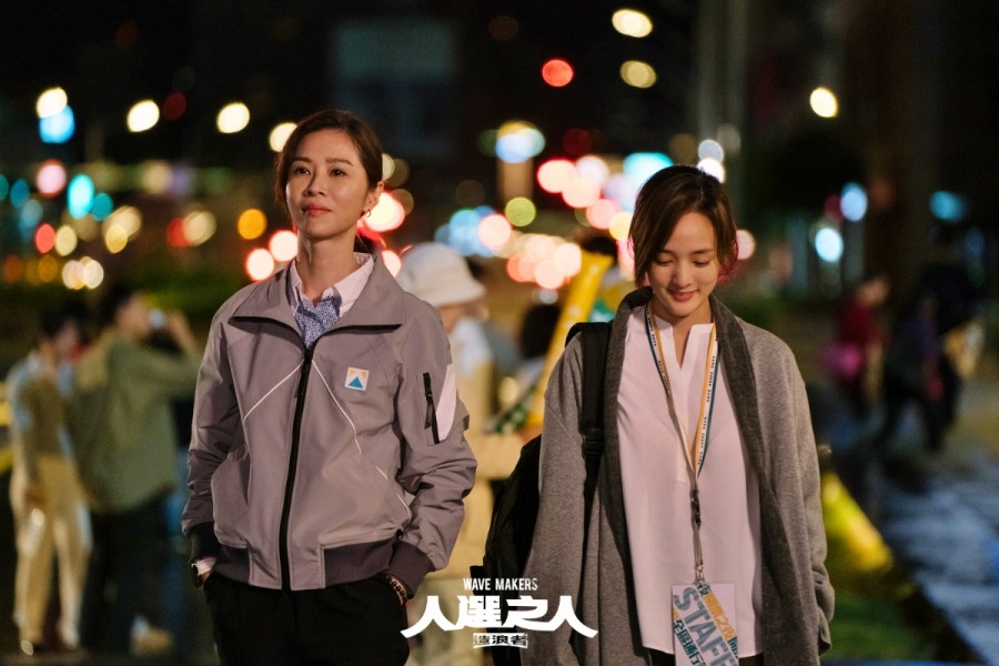 謝盈萱和王淨在《人選之人-造浪者》合作碰撞出精彩的火花。