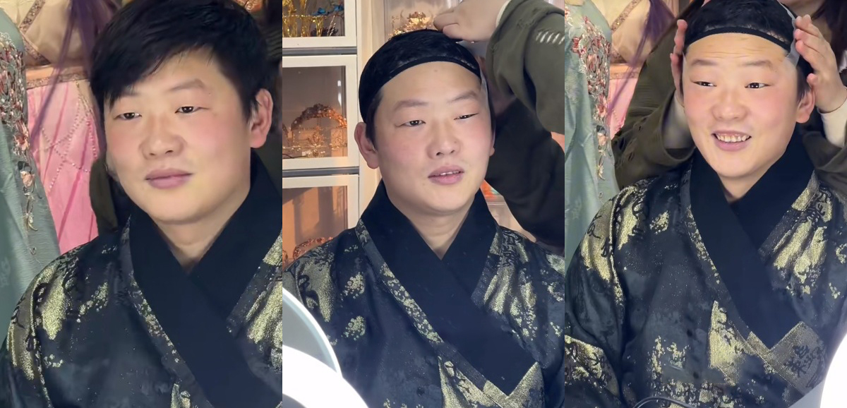 網友神手改造老公，變身古裝男神