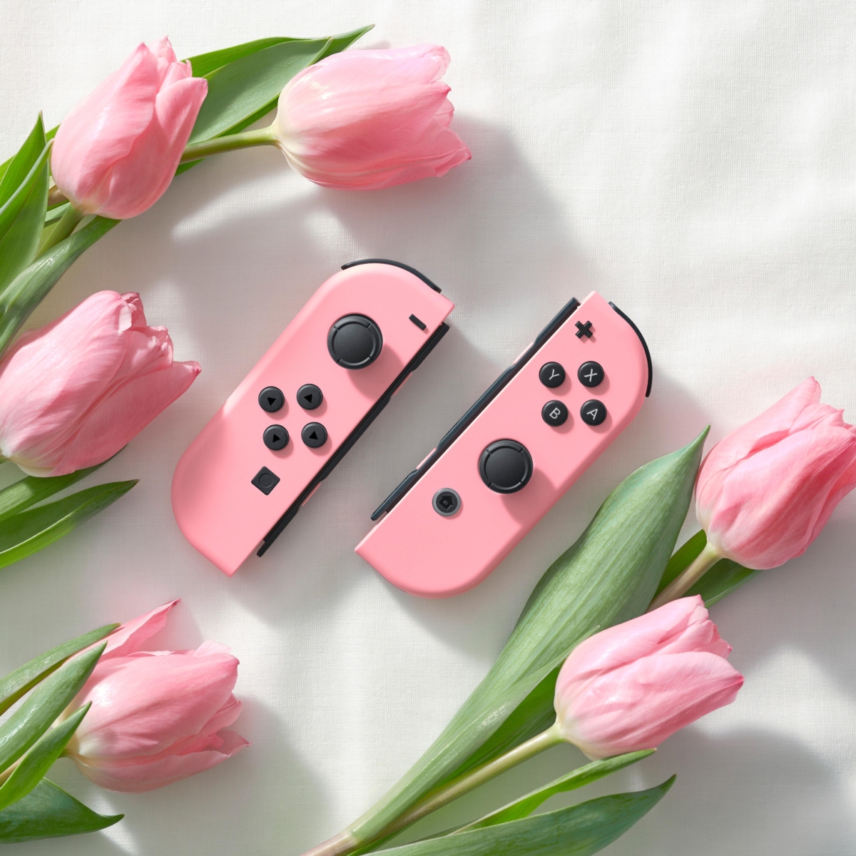 任天堂Switch全新粉紅色Joy-Con適合春天的顏色