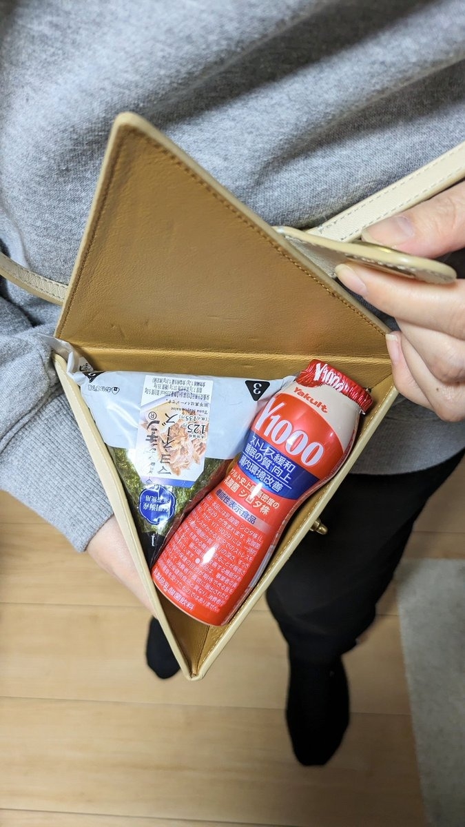 一瓶養樂多、一個御飯糰才是這款Coach的完美用途