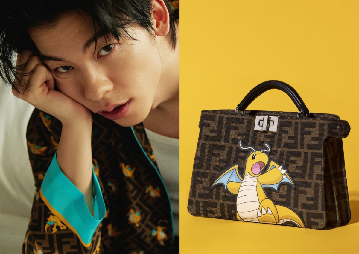 (右)FENDI x FRGMT x POKÉMON聯名系列 Peekaboo ISeeU ,價格店洽