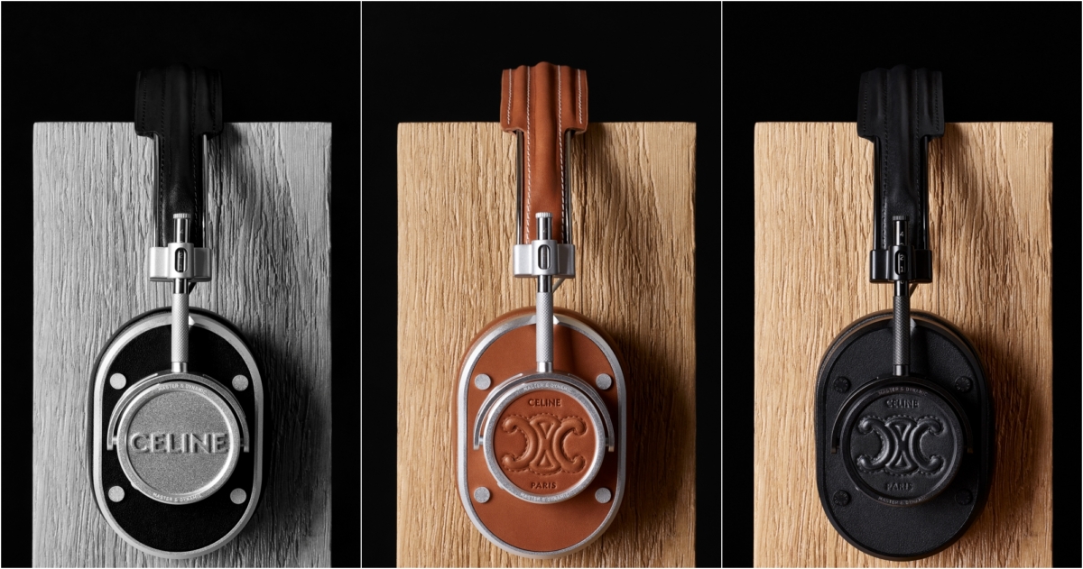 CELINE 無線耳機與著名音響品牌MASTER & DYNAMIC合作製造