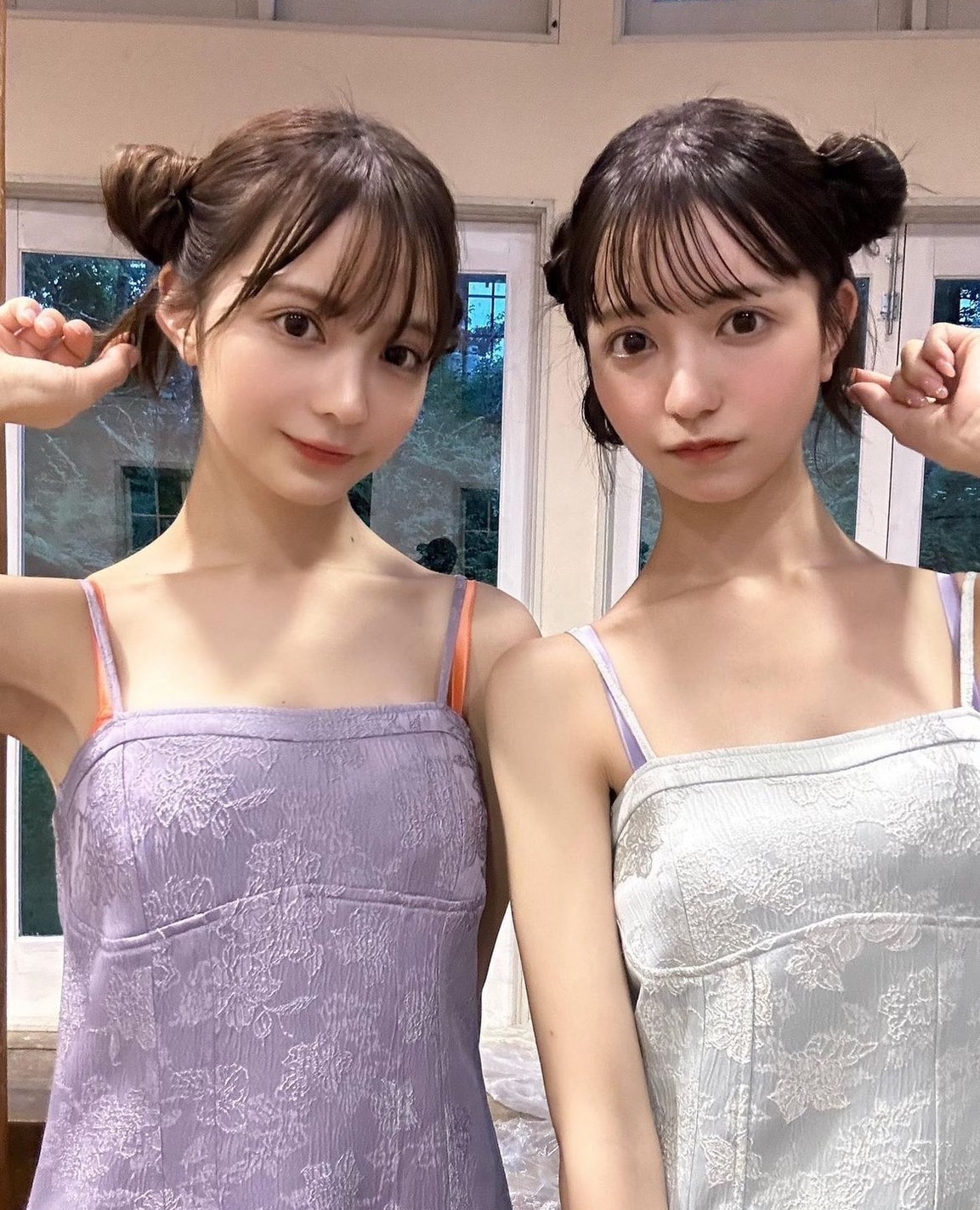 日本奇蹟雙胞胎森ふう花和柊きき時常讓周遭的人分不清楚