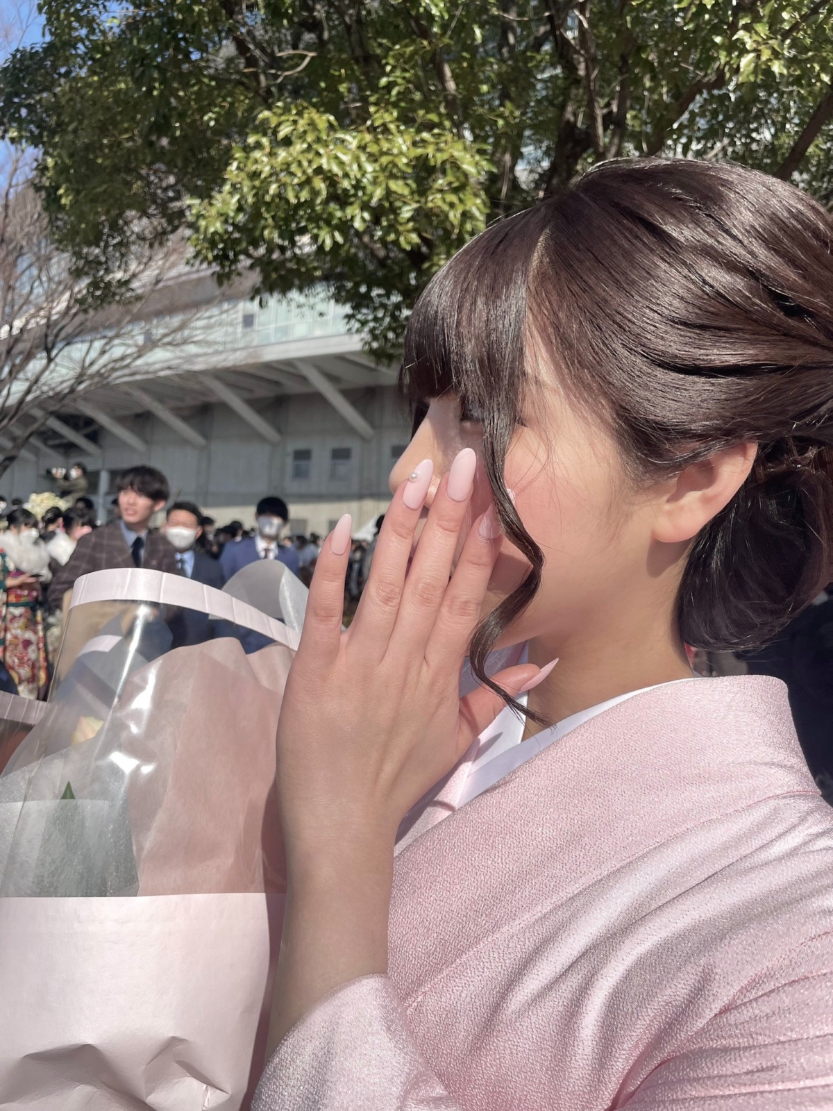 中村珠愛莉在成人式上美翻老同學