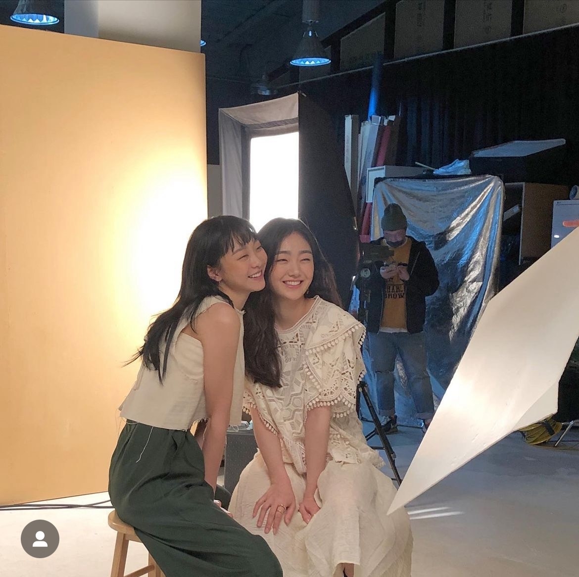 金慧峻與金多美開心合照