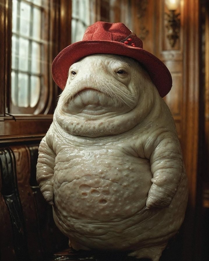 AI寫實化《神隱少女》蘿蔔神