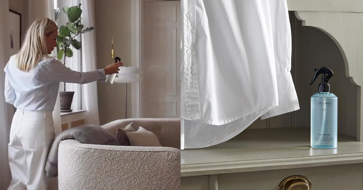 Five Oceans 衣物清新噴霧(雨後檀香/玫瑰牛奶/草本花園),NT$890