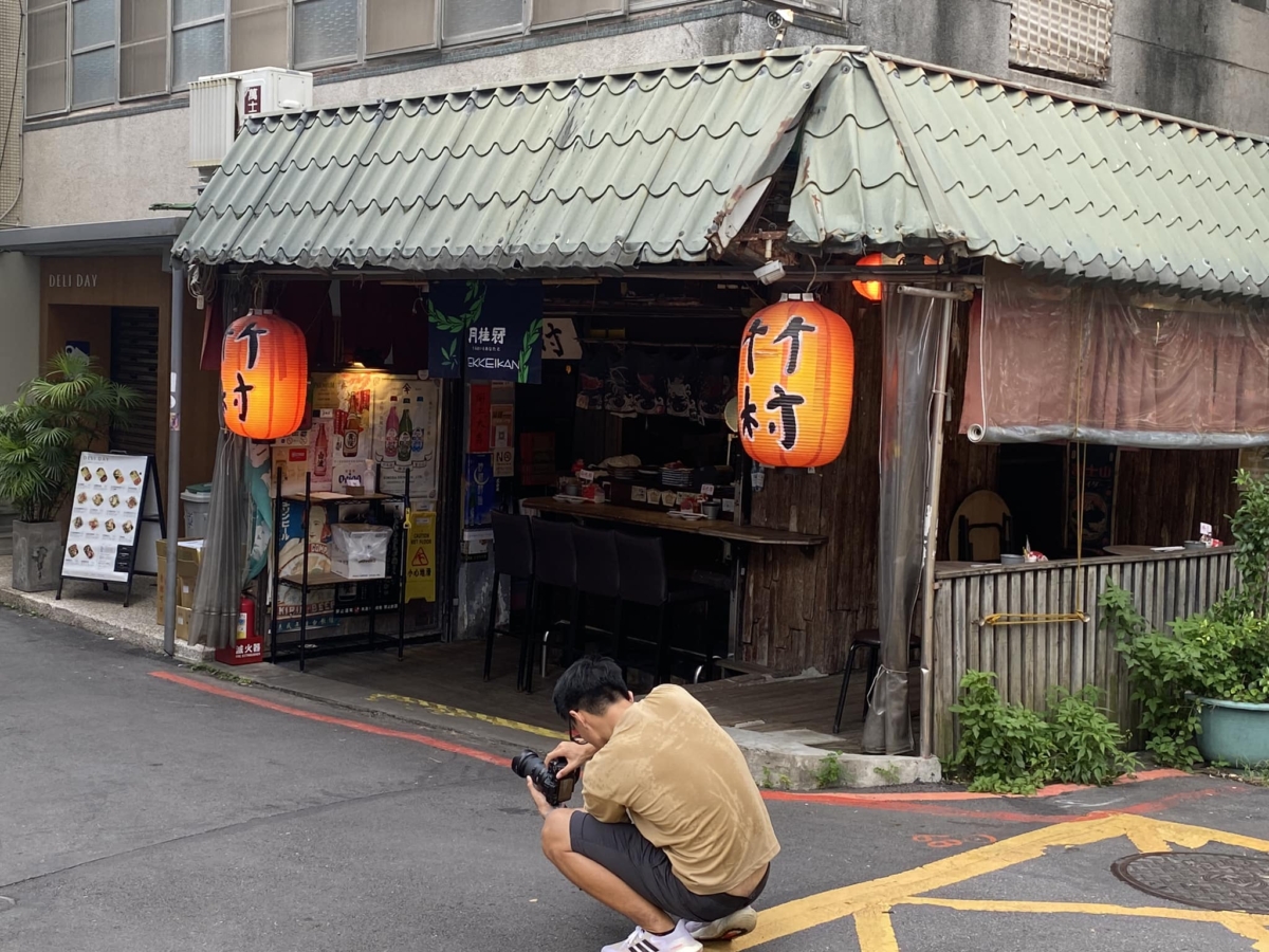 來這邊拍照的人很多