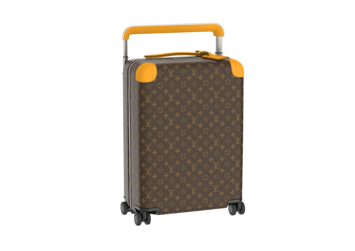 Louis Vuitton 黃色與Monogram帆布Horizon 55,NT$121,000