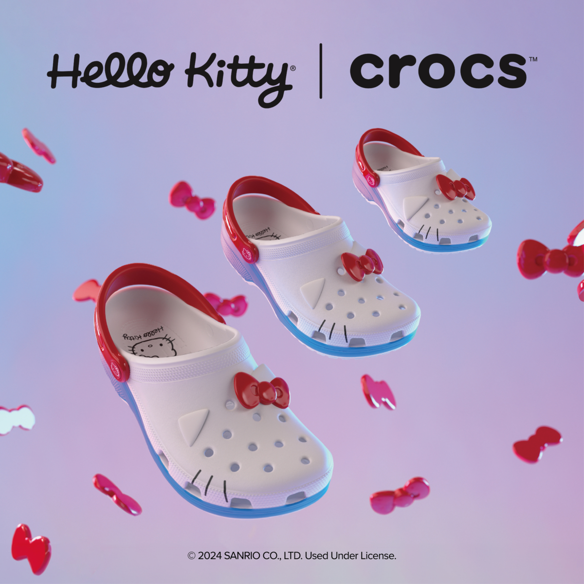 CROCS X Hello Kitty聯名經典克駱格