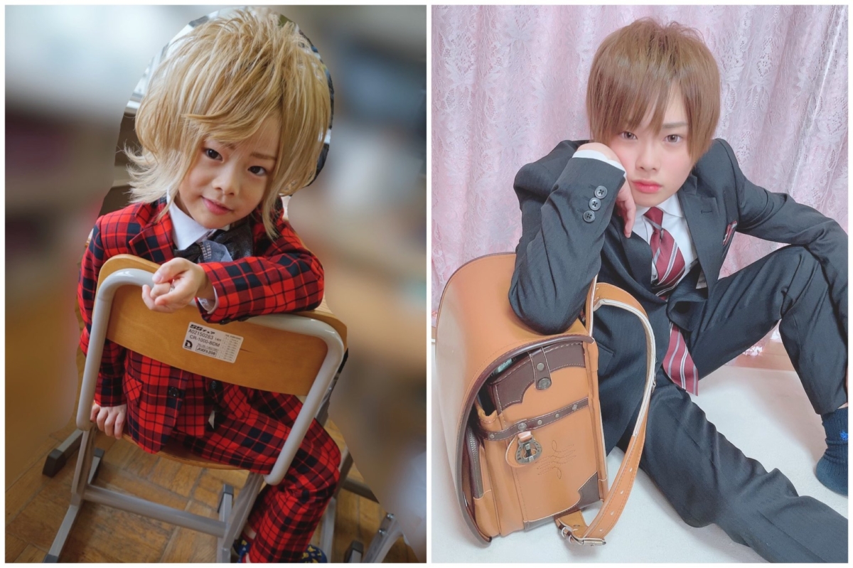日本「4歲小牛郎」結城琉雅小學畢業後,就不再穿著浮誇衣服