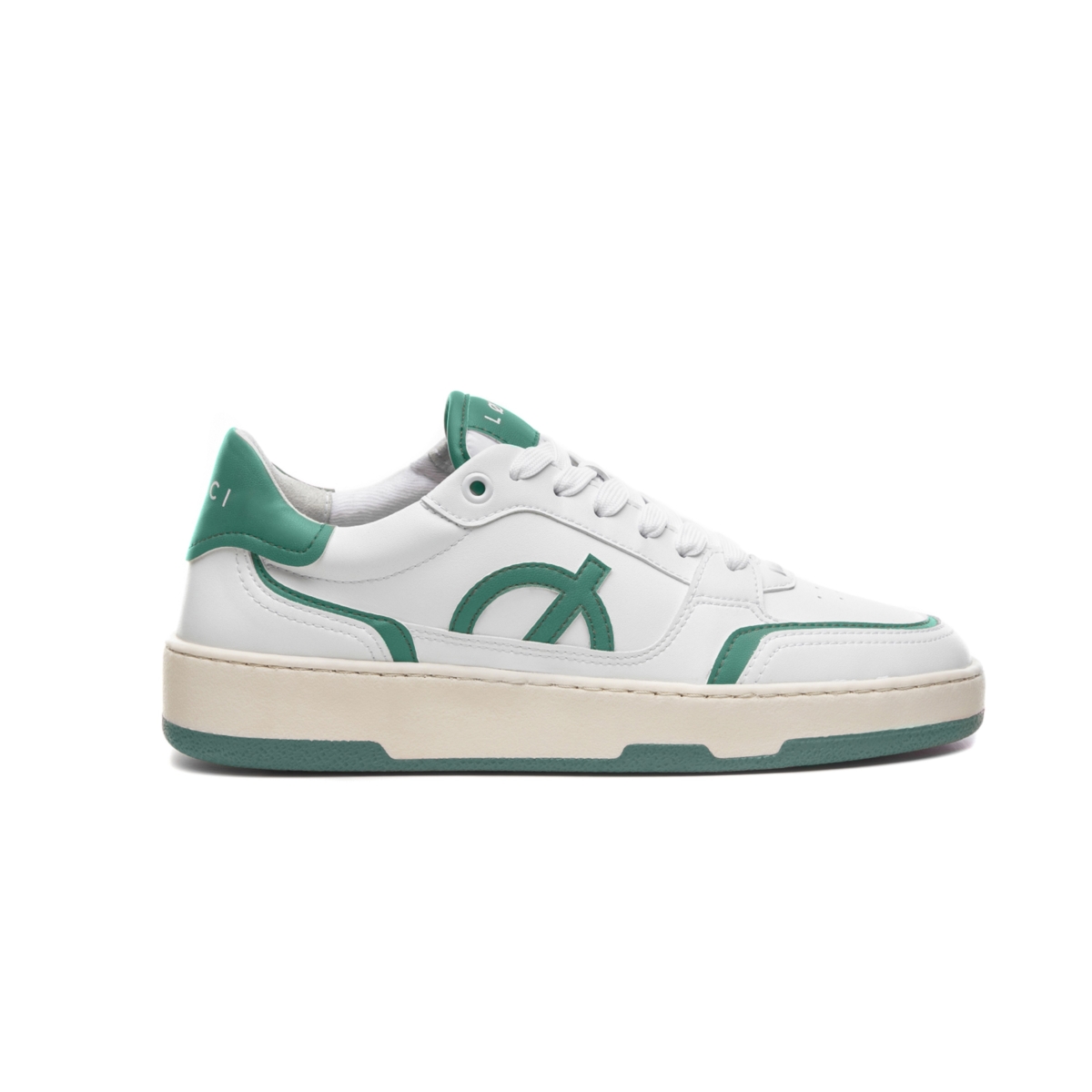 LØCI Neo 4號鞋 白綠米色 玉米皮革，NT$7,680