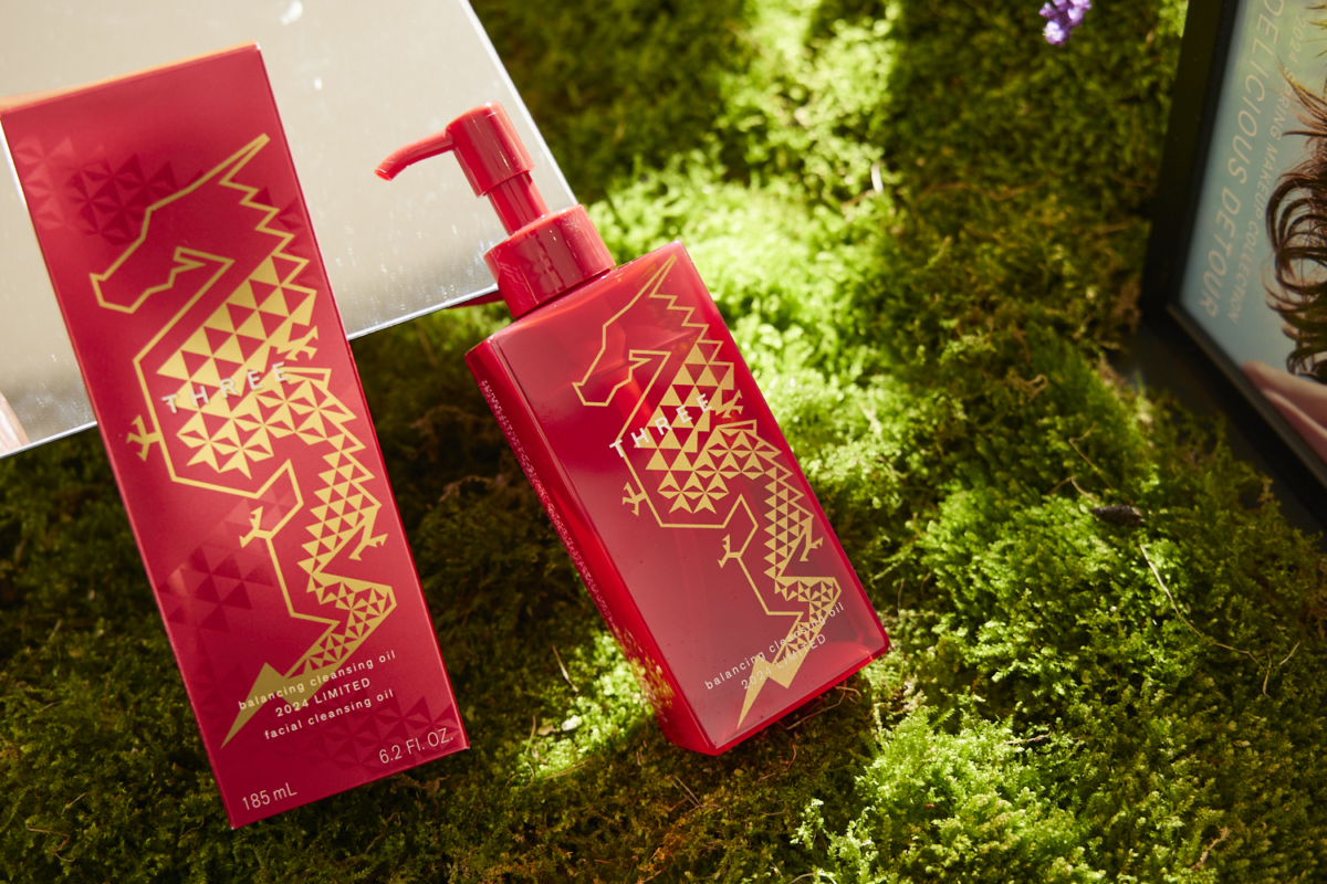 THREE 平衡潔膚油N（龍年限定），NT$1,550