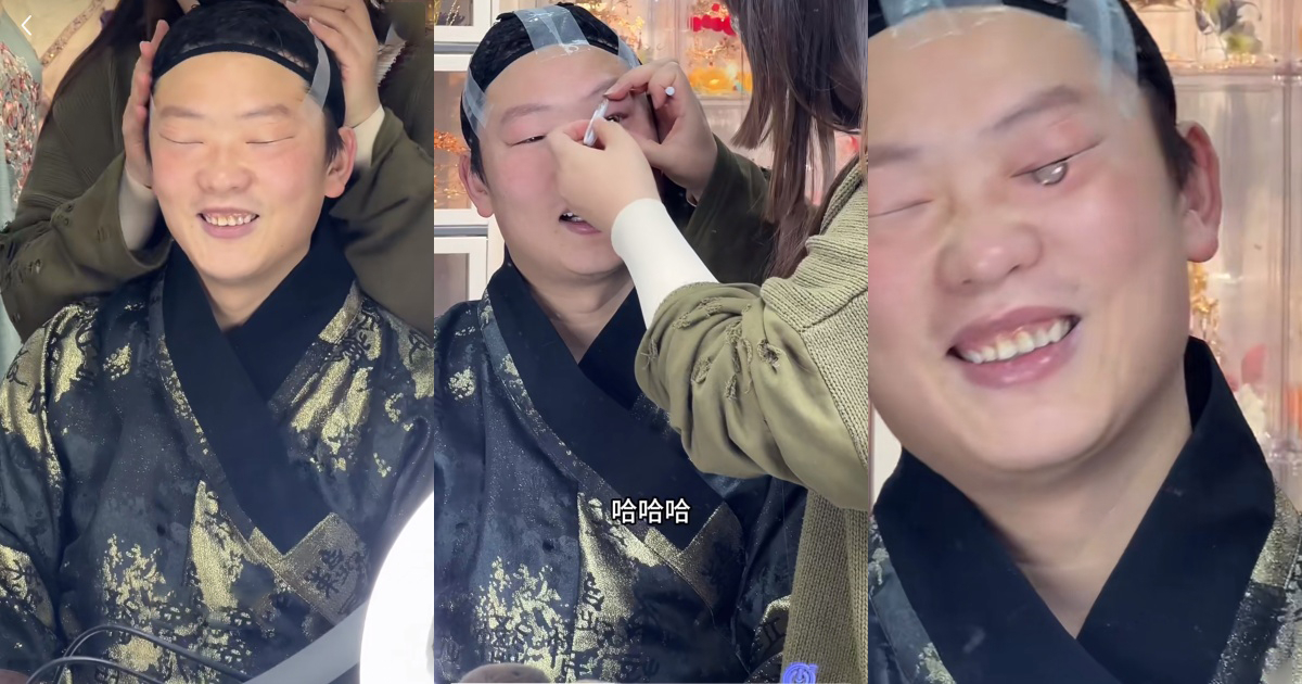 網友神手改造老公，變身古裝男神