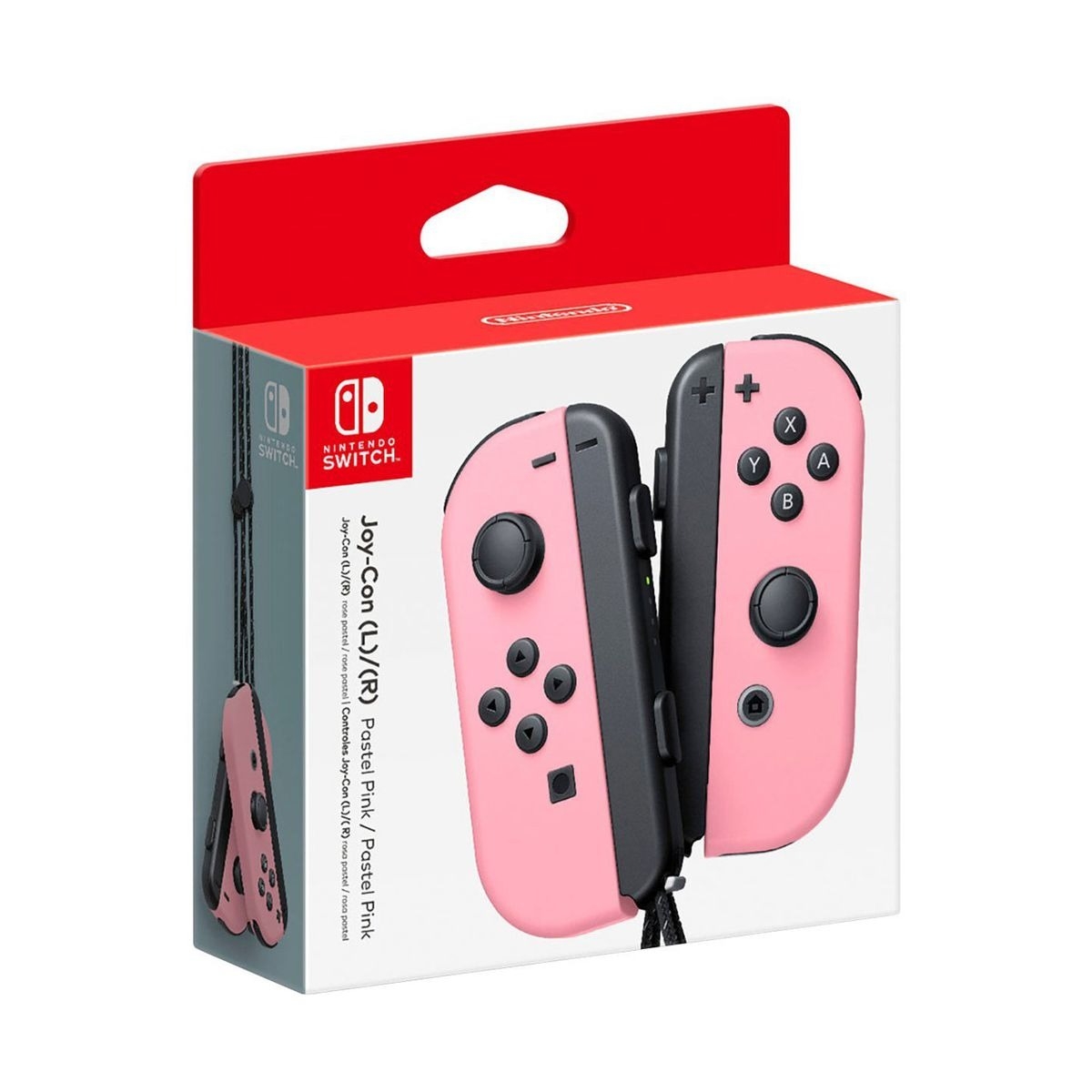任天堂Switch全新粉紅色Joy-Con手把包裝