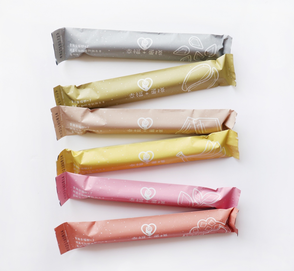 心路基金會「幸福+工場」蛋捲包裝