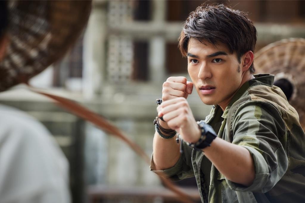 陳昊森在動作喜劇電影《小子》當中大顯身手。