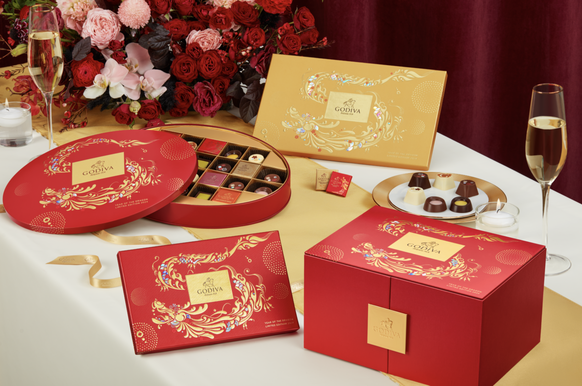 2024新年禮盒推薦2.GODIVA 「2024新年限定巧克力禮盒」