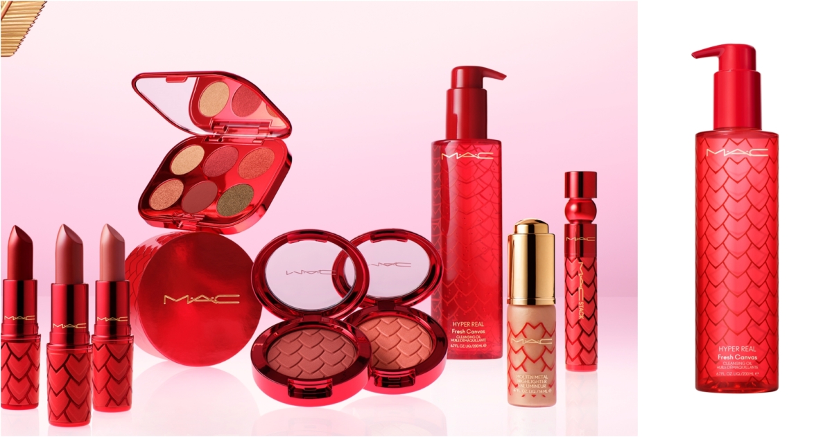 MAC 熾愛之心限量系列-超奇肌清爽花瓣淨妝油 200ml，NT$1,750