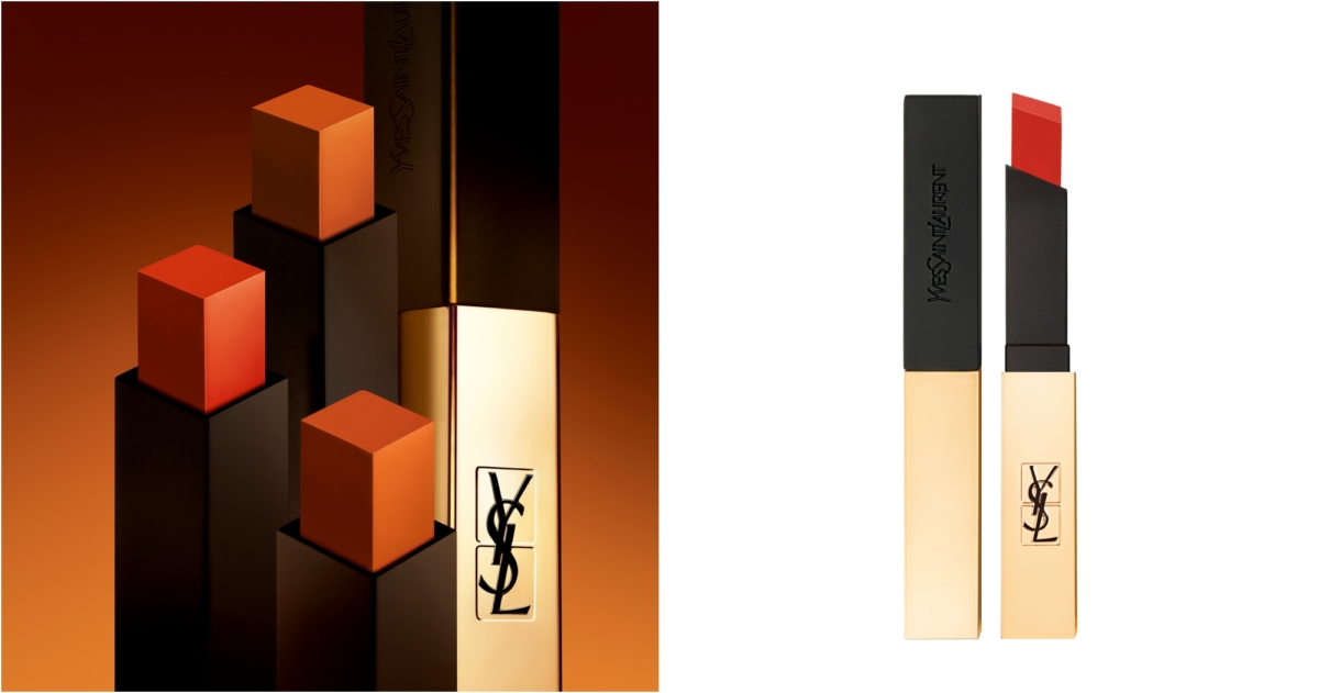 YSL 奢華緞面絲絨唇膏#37 烈火楓紅,NT$1,580