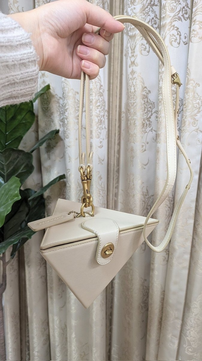 這款Coach包包的形狀，讓日本女孩相當煩惱用途