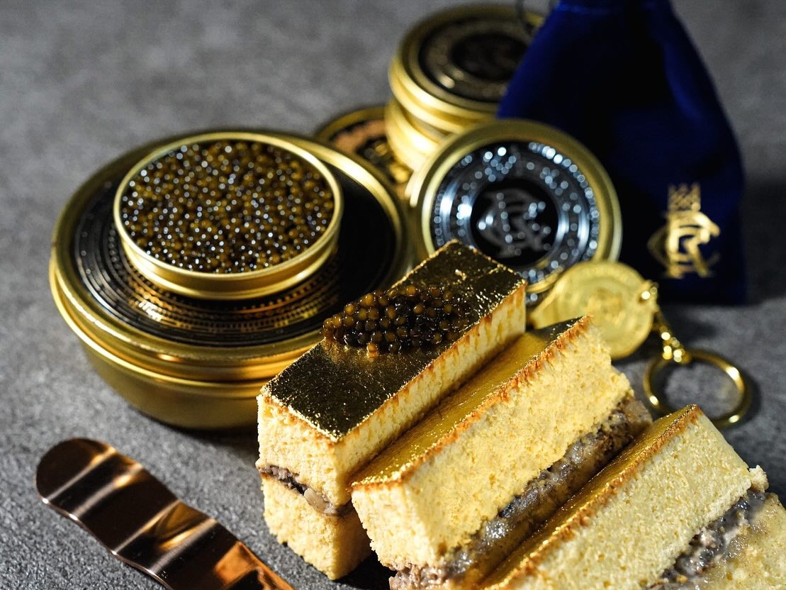 日錦製造所x皇籽匯「魚子醬x橡子豬蜜香鹹蛋糕」高貴華麗令人愛不釋手!