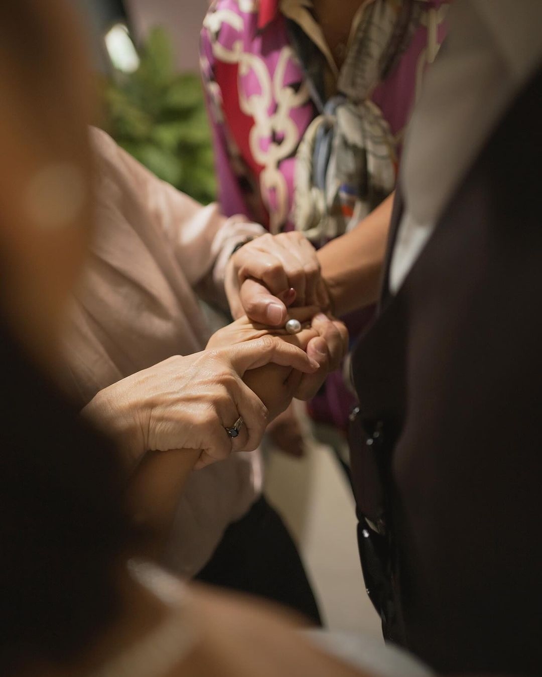 趙筱葳感動與老公交換戒指