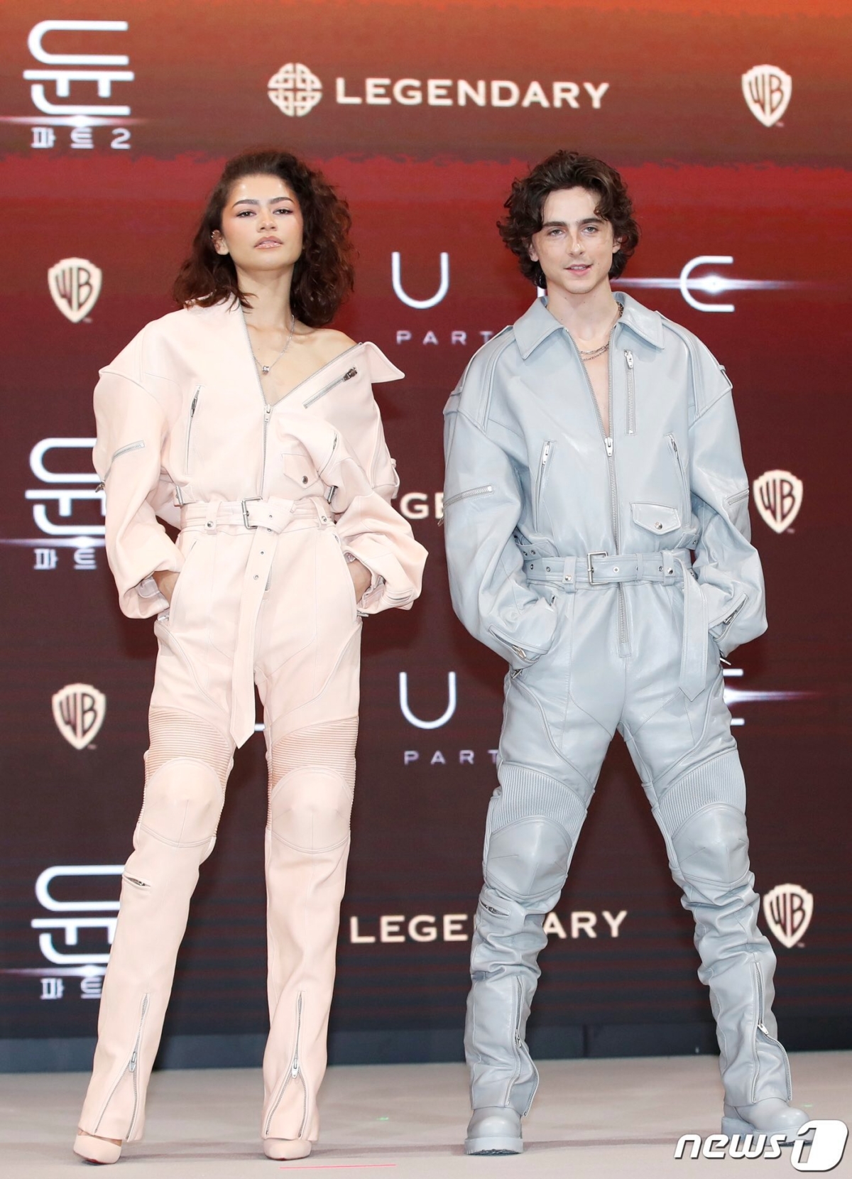 提摩西夏勒梅、Zendaya抵達韓國宣傳《沙丘2》