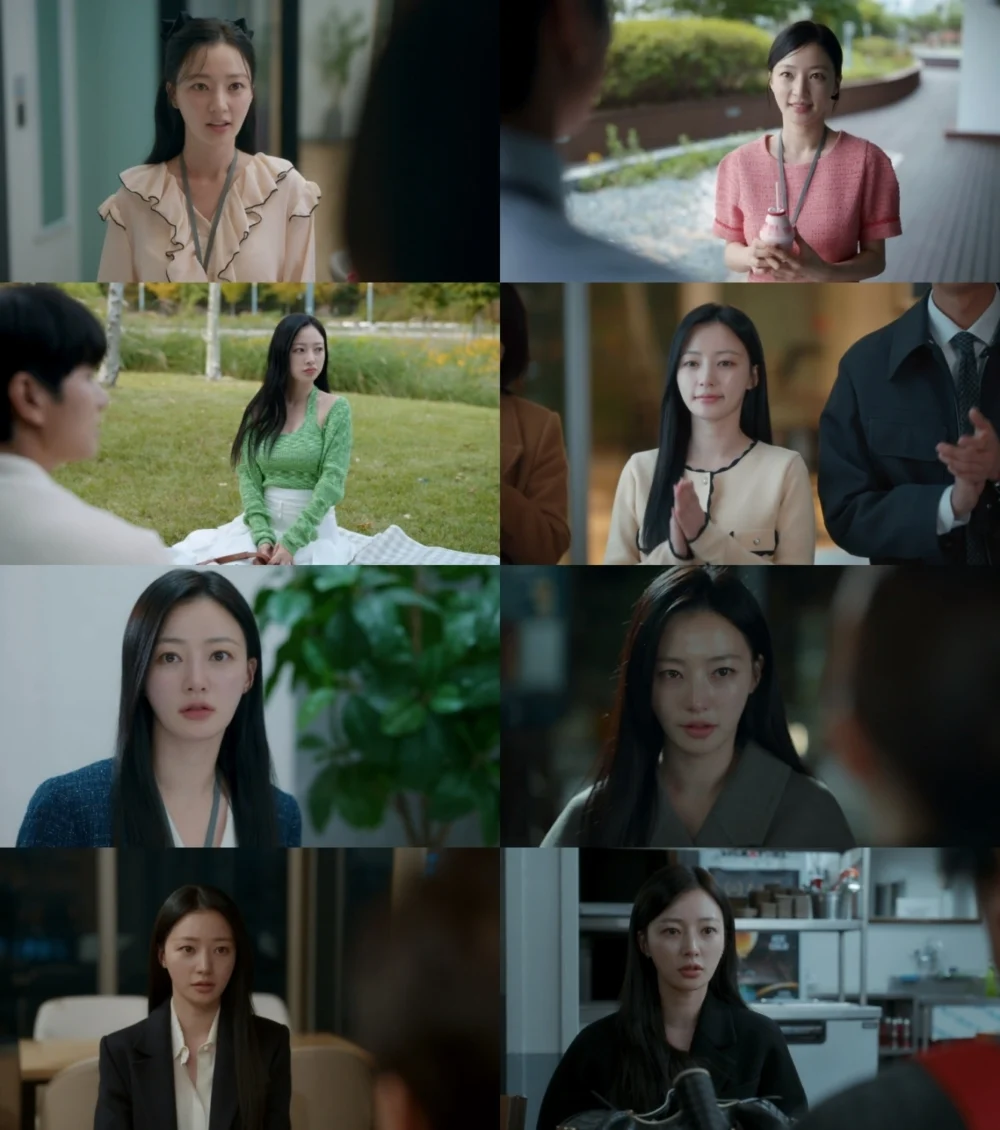 宋昰昀在劇中飾演姜智媛的假面閨蜜「鄭秀敏」