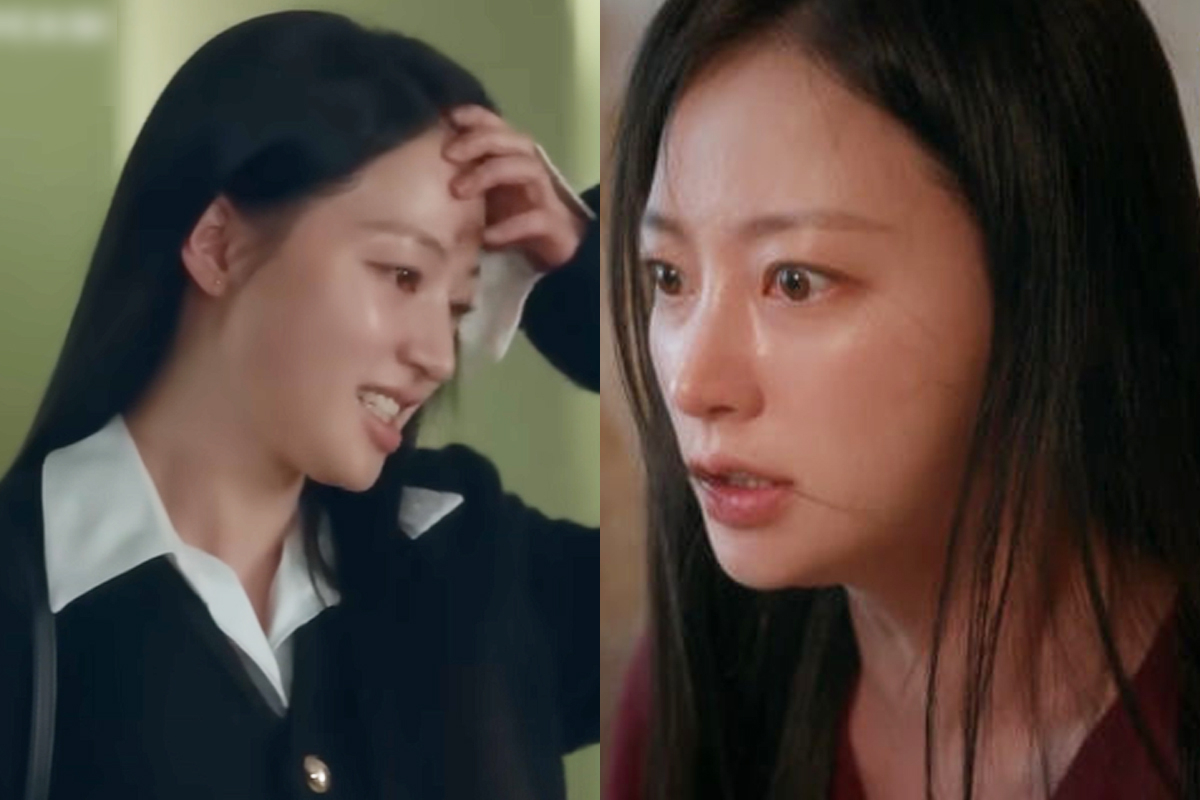 「鄭秀敏」左臉和右眼的對比。