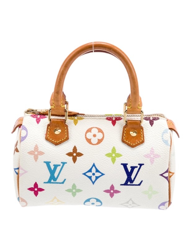 LOUIS VUITTON Vintage Monogram Multicolor Speedy Mini