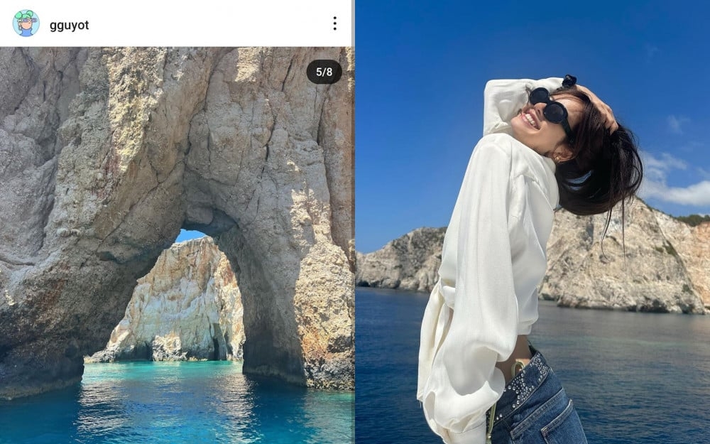 Lisa、Geraldine的IG旅遊照證實了家庭旅遊。