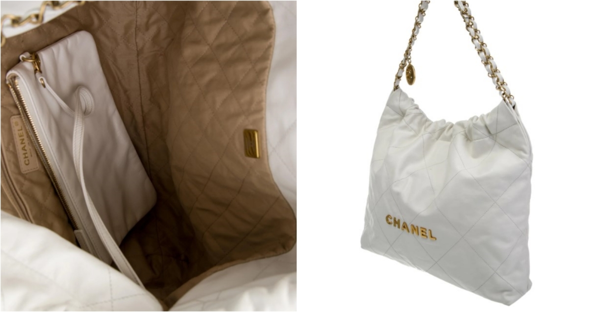 CHANEL CHANEL Medium 22 Hobo