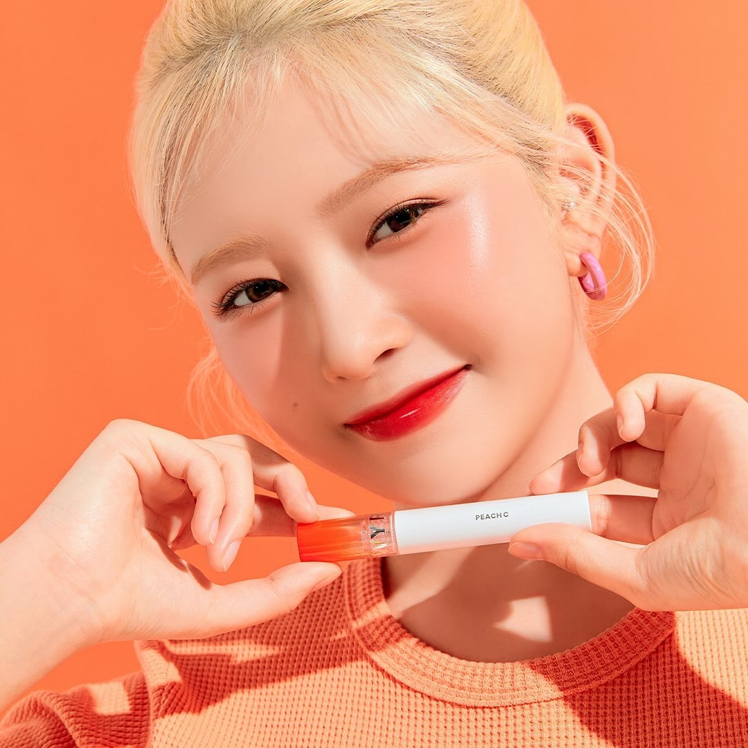 Peach C 冰透水波唇釉 River Glow Tint 4g,NT$420