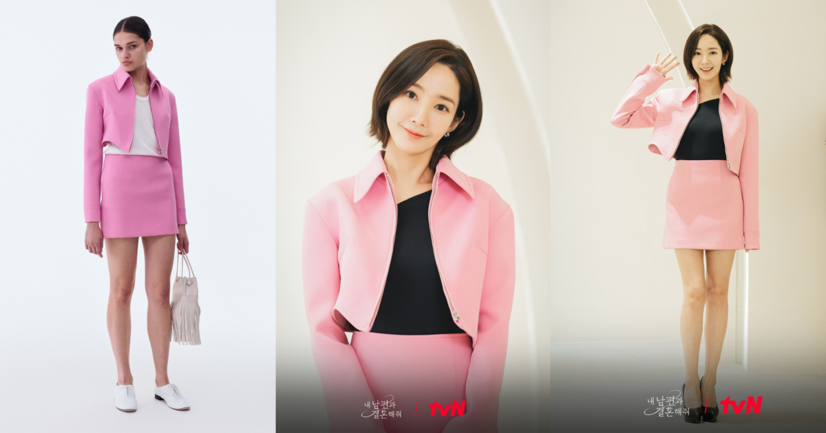 RECTO MICA PINK JACKET : MINI SKIRT