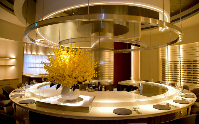 高雅奢華的「Le Goût樂葵法式鐵板燒」讓賓客們有五星級的餐飲享受。