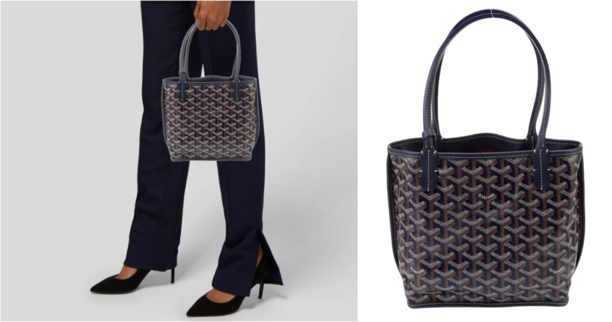 GOYARD Goyardine Mini Anjou Tote