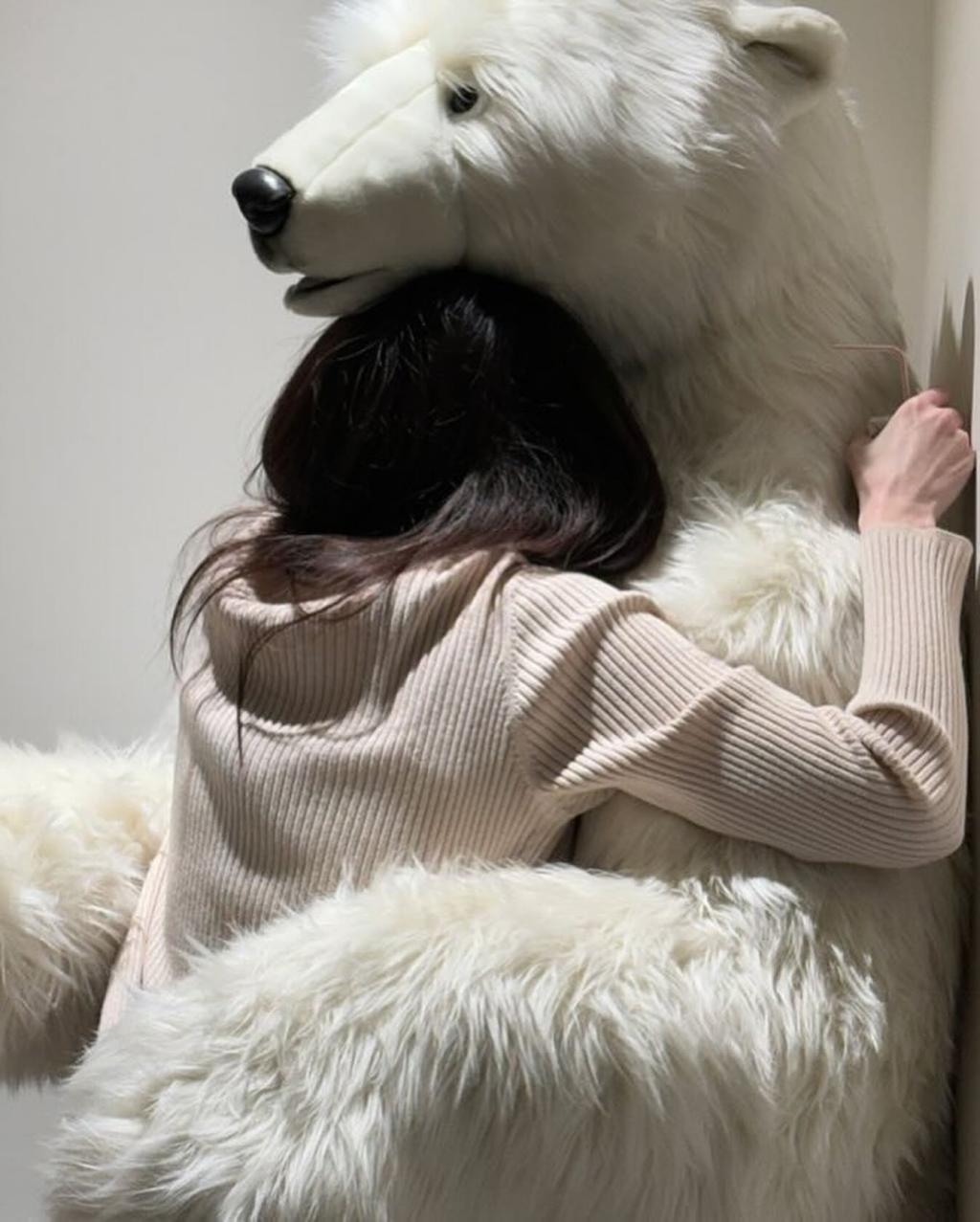 韓韶禧IG上那隻「大北極熊」
