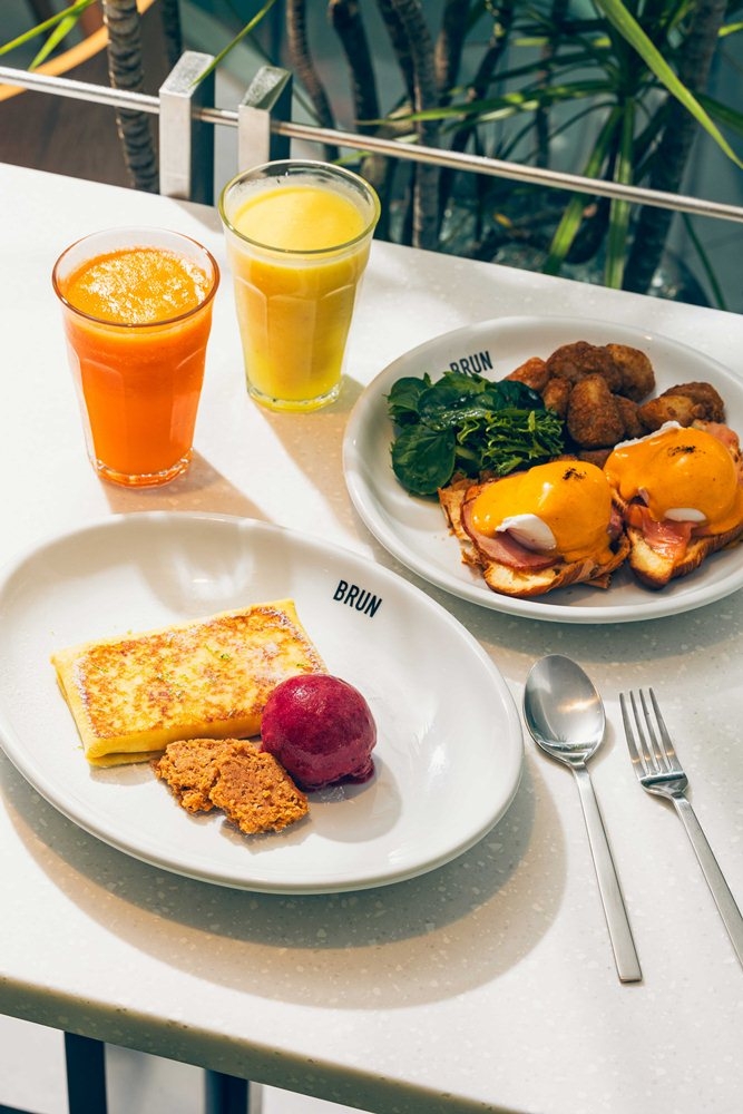 台北人氣網美早午餐「BRUN不然」受到許多年輕饕客們的歡迎。