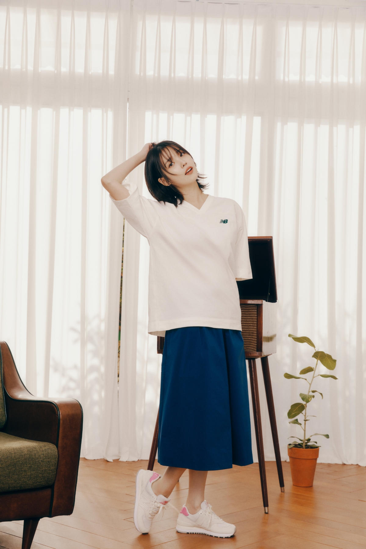 New Balance 亞太區形象大使 IU早春形象照
