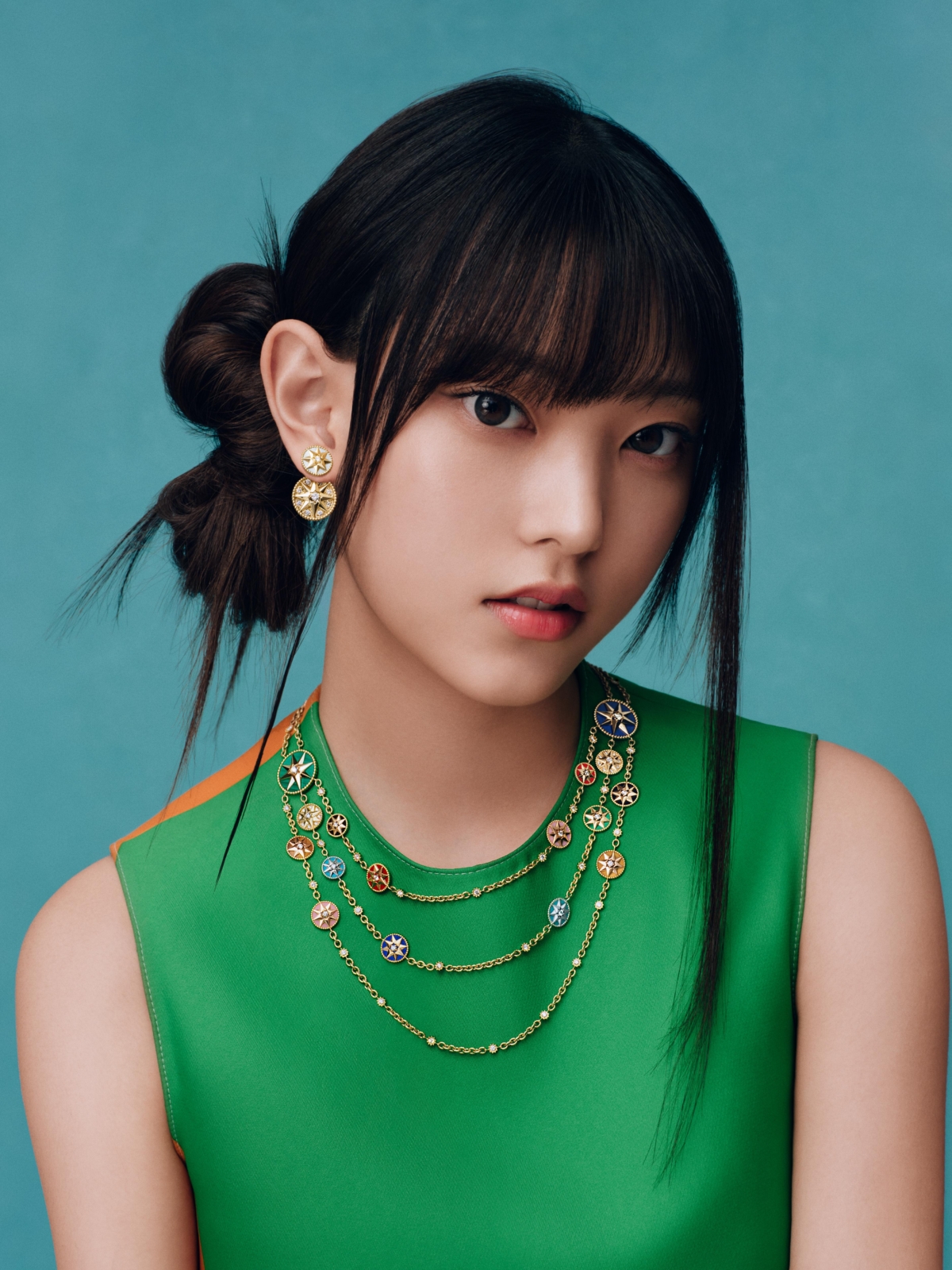 DIOR品牌大使Haerin清麗詮釋Rose des Vents珠寶