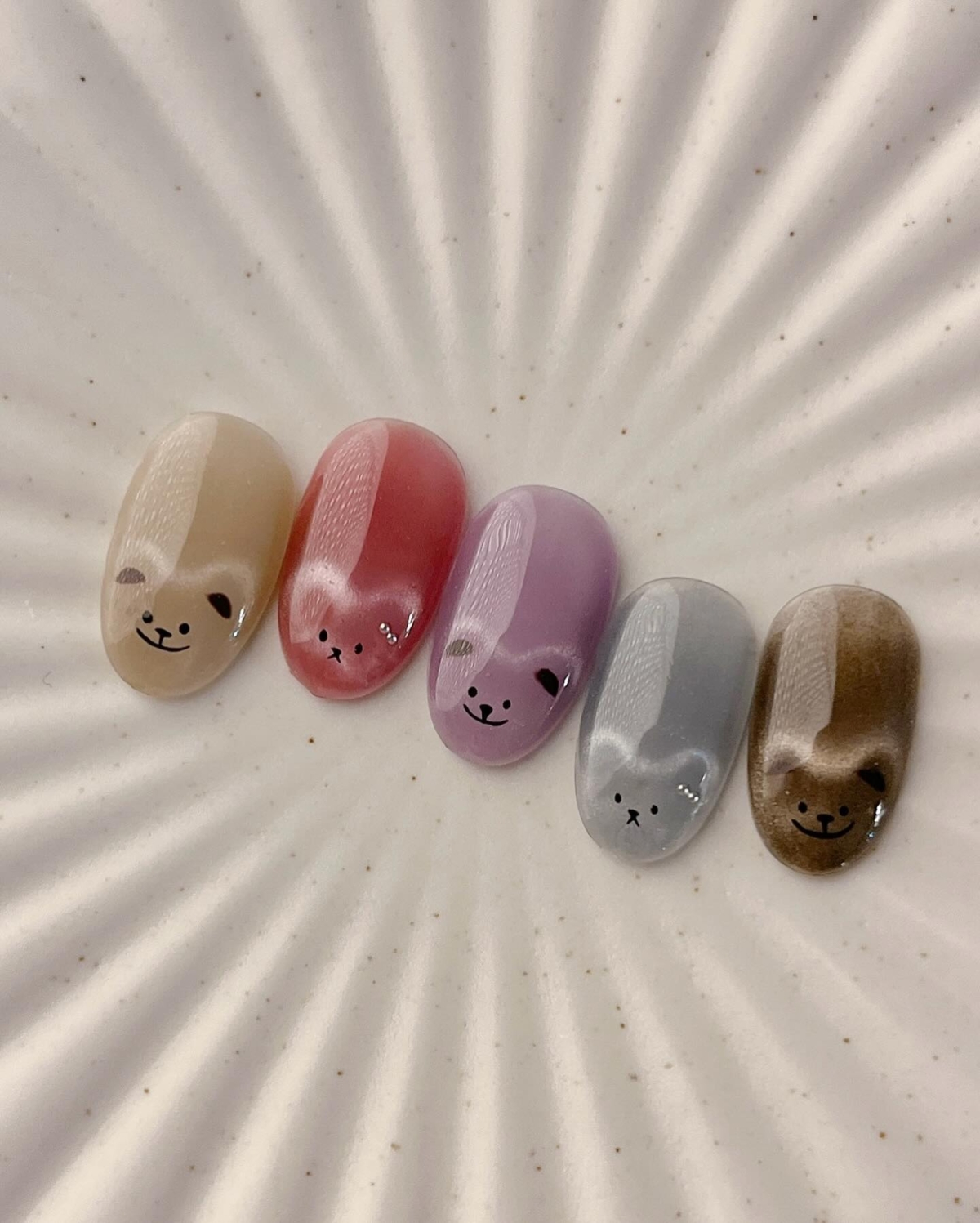 熊寶貝貓眼光療