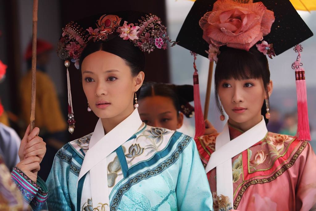 陶昕然與孫儷在《後宮甄嬛傳》中是心機閨蜜檔。