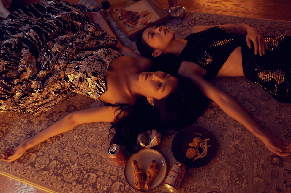 楊謹華、謝盈萱在《影后》當中比美、尬戲、飆演技。