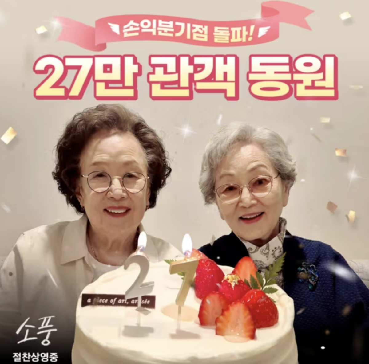 電影觀看人數超過27萬