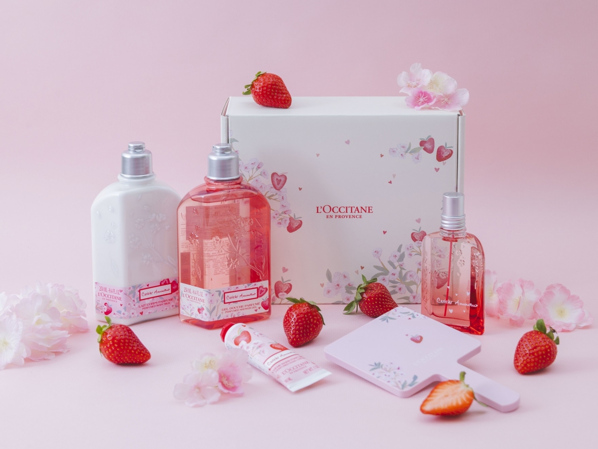 L'OCCITANE草莓櫻花限量香氛系列